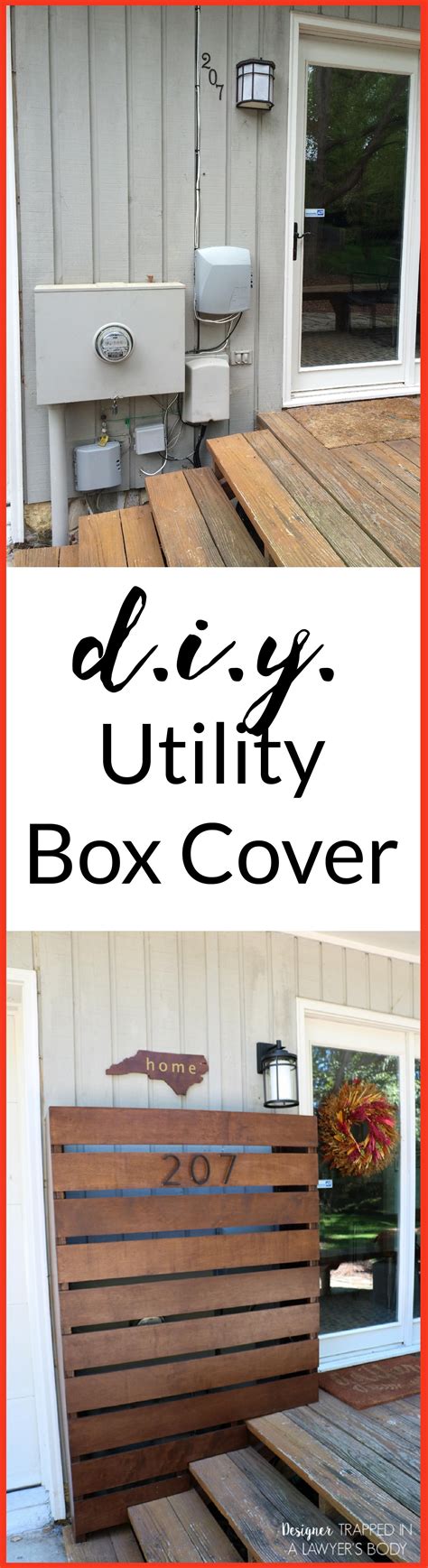 how to hide a utility box